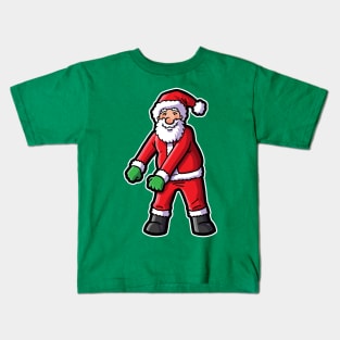 Flossing Santa Kids T-Shirt